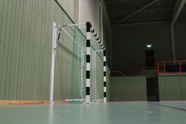 Ett futsalmål i Ätrans Idrottshall.