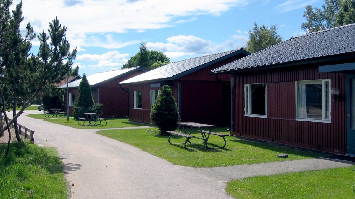 Three cottage from outside in our cottage area.